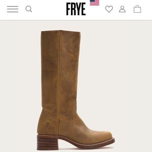 Frye boots — Campus 14L dark brown